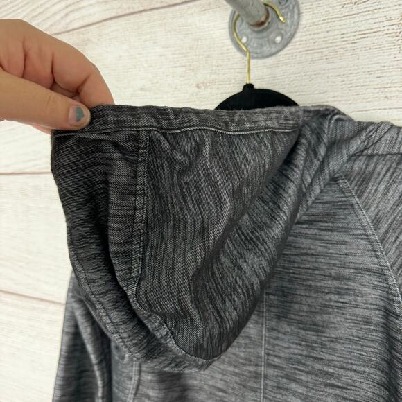 The North Face Women's Gray Heathered Zip Up Hooded Jacket Size Small - Picture 2 of 11